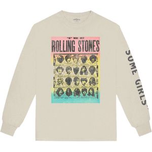 The Rolling Stones - Some Girls Longsleeve shirt - L - Creme