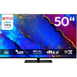MEDION 125,7 cm (50"") TV (Google TV, 4K, Dolby Vision HDR, Netflix, Prime Video, Disney+, Dolby Atmos, DTS X, Smart TV, PVR, Bluetooth, MD 850400)