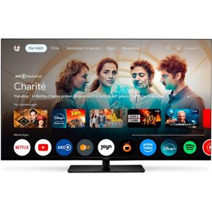 MEDION 125,7 cm (50"") TV (Google TV, 4K, Dolby Vision HDR, Netflix, Prime Video, Disney+, Dolby Atmos, DTS X, Smart TV, PVR, Bluetooth, MD 850400)