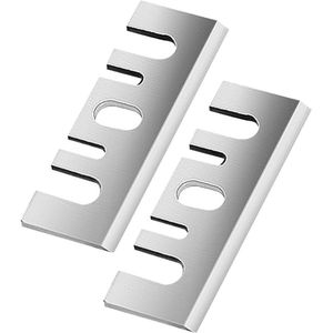 Handschaafmes 2 stuks 3-1/4 inch 82 x 29 x 3 mm sneldraaistaal HSS herslijpbare handschaafmessen voor P20ST P20SF P20SB P20A FP20SA FP20A