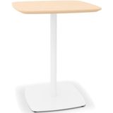 Alterego - PATATI - Kleine eettafel - Beige - 60x60x75 cm