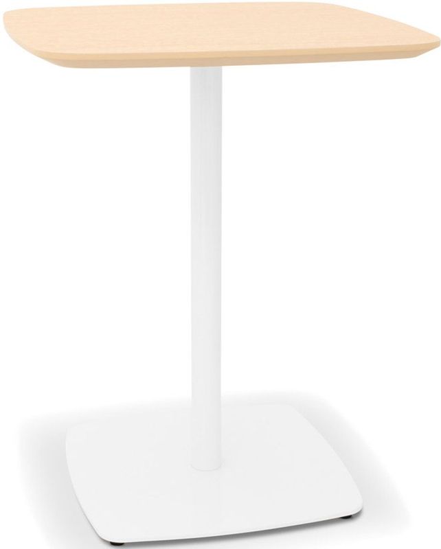 Alterego - PATATI - Kleine eettafel - Beige - 60x60x75 cm