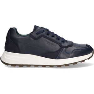 McGregor Heren Sneakers - Blauw - Lage Sneakers - Nubuck - Veters