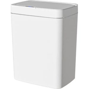 Blyx® - Smart Prullenbak - Prullenbak met sensor - Badkamer - Vuilnisbak - 15l - Bewegingssensor - Keuken - 26x18.5x30.5cm - Wit