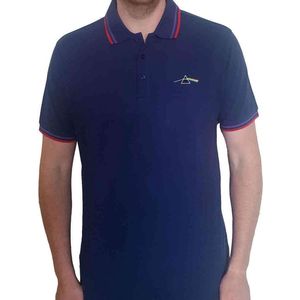 Pink Floyd - Dark Side Of The Moon Prism Polo shirt - S - Blauw