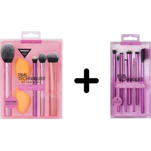 Real Techniques Pakket - Everyday Essentials - Eye Essentials - Make Up Pakket - 2 Beautyblender