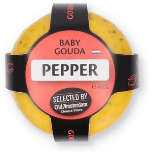 Baby Gouda Peper Kaas | 400 gram