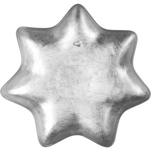 Leonardo Stella Bord ster 28 cm zilver