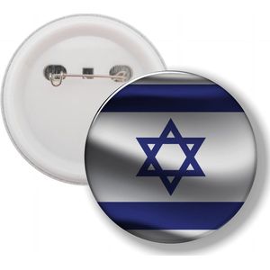 Button Met Speld - Vlag Israel