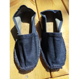 Espadrille junior maat 33 kleur jeansblauw Mora Mora - zomerse schoen zomerschoen kinderschoen jongen meisje kinderschoen