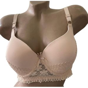 Dames Beha 64001 met kant 85D beige