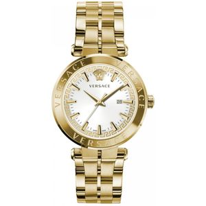 Versace VE2F00521 horloge mannen - Roestvrij Staal - goud