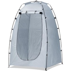 Kamperen Buitenkleedtent Omkleedtent Douchetent Toilet Vakantie Draagbare mobiele tent voor kamperen, grijs