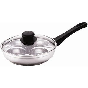 Vogue Aluminium Ei-Pocheerpan - 20cm - Horeca & Professioneel