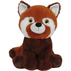 Rode Panda (Bruin/Oranje) Pluche Knuffel 30 cm {Speelgoed Dieren Knuffeldier Knuffelbeest voor kinderen jongens meisjes | Panda Animal Plush Toy | Dierentuin Afrika Jungle}