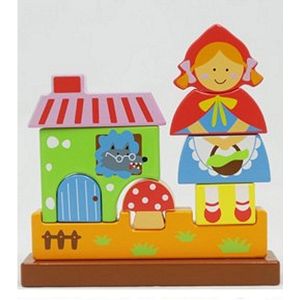 Simply for kids Magnetische roodkapjepuzzel