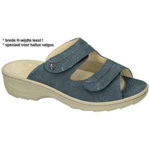 Fidelio Hallux -Dames - blauw - slippers & muiltjes - maat 41