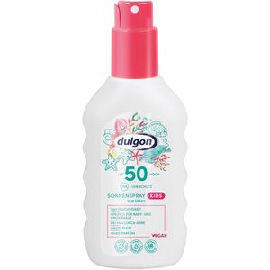 Dulgon Kids Zonnespray SPF 50 – 200ml - Vegan, Waterbestendig, Zonder parfum