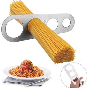 CHPN - Spaghetti meten - Spagetti meter - Spagheti hoeveelheid - Portie spaghetti - RVS - Spaghettimaat - Pasta meter - Keukentool