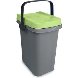 Afvalbak - 'Home Eco System' - afvalscheiding - Prullenbak - Afvalbakje aanrecht - 7 Liter - Groen