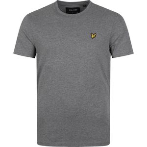 Lyle and Scott - T-shirt Grijs - Heren - Maat XXL - Modern-fit
