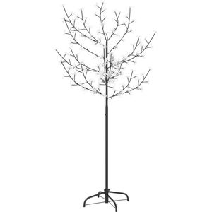 vidaXL-Kerstboom-120-LED's-koudwit-licht-kersenbloesem-150-cm