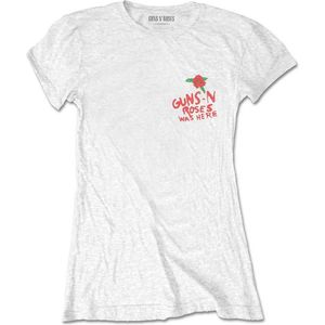 Guns N' Roses - Lies, Lies, Lies Dames T-shirt - met rug print - S - Wit