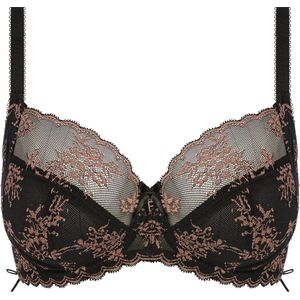 Freya OFFBEAT DECADENCE UW SIDE SUPPORT BRA Dames Beha - Black - Maat 85F