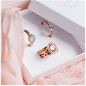 iXXXi Jewelry-Dahlia Delight-Rosé Goudkleurig-Dames Sieraden Geschenkset
