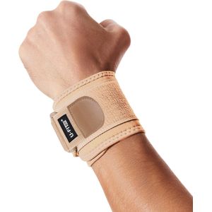 U Fit One Pols Brace - 1 Stuk - Polsbandage - Wrist Support - Polssteun - Beige