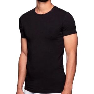 Boru Bamboe heren T-shirt korte mouw - 3XL - Zwart