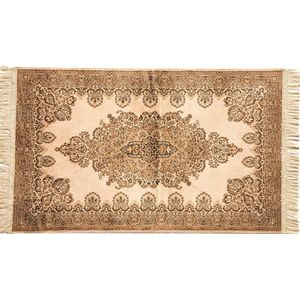 Ikado Klassiek tapijt beige/bruin 70 x 110 cm