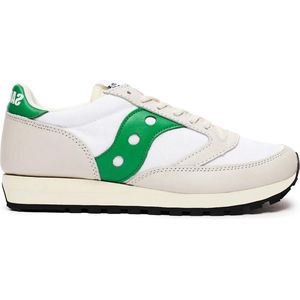 Saucony - Jazz 81 - Wit met Groene Sneakers-44,5