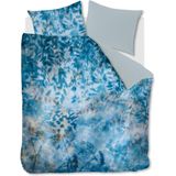 Kardol Ombre dekbedovertrek - Lits-Jumeaux - 240x200/220 - Blauw Grijs