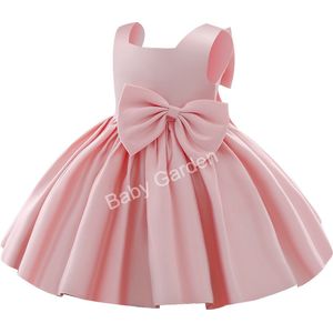 Baby Garden baby feestjurk roze maat 86