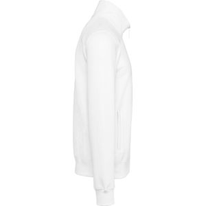 Sweatshirt Heren 3XL Kariban Rolkraag Lange mouw White 80% Katoen, 20% Polyester