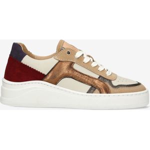 Fred De La Bretoniere Sneaker Emmya June Off White/Rood - Maat 40