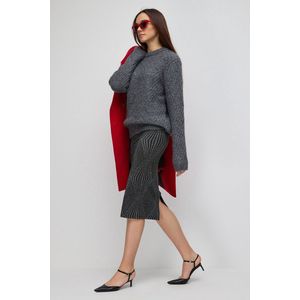 Pull en maille souple surdimensionné