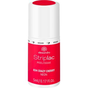 Alessandro Striplac Peel or Soak 834 Crazy Cherry 5 ml