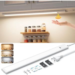Orno AE-13108 Under Cabinet Lights Kitchen LED Lighting Set with Contactless Switch - 2.5W - 230V - 4000K (White Orno AE-13108 Under Cabinet Lights Kitchen LED Lighting Set with Contactless Switch - 2.5W - 230V - 4000K (White