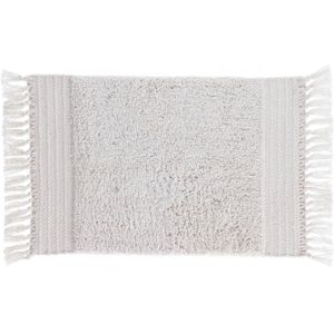 Kave Home - Nilce witte badmat 40 x 60 cm