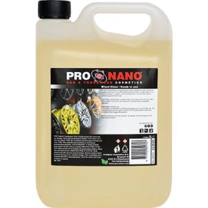 ProNano | Pro Nano Wheel Clean 5L | Ready to Use | Nano Technologie | Wheel Clean wordt gebruikt bij het reinigen van velgen. Het product bevat een unieke combinatie van ingrediënten die alle van vuil oplost. Denk aan remstof, smeer, olie