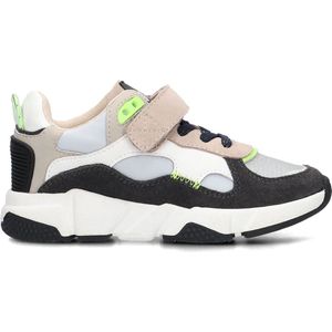 Ton & Ton Jongens Lage sneakers Chunky zool Boje - Multi - Suède - Maat 38