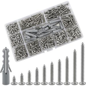 schroeven - zelftappende schroeven-assortimentset 630Pcs