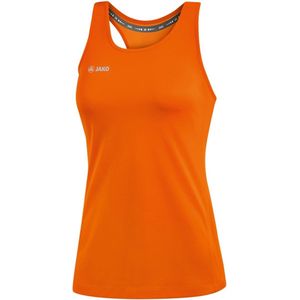 Jako Run 2.0 Dames Tank Top - Sporttops  - Oranje - Maat 44