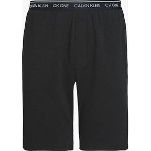 Calvin Klein CK ONE lounge sleep pants - heren lounge joggingbroek lang - dun - zwart - Maat: S