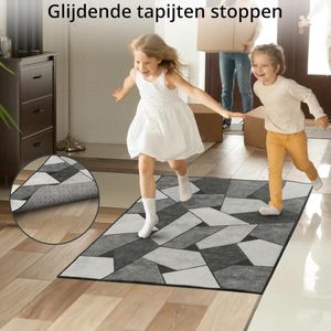 Achterkant voor Doeken of Kleden - Tufting Doek Achterkant Stof - Anti Slip Mat met PVC Pruimen Bloesem - Genaaid of Gelijmd - Polyester Mat Achterkant - 180 x 100 cm Anti slipmat