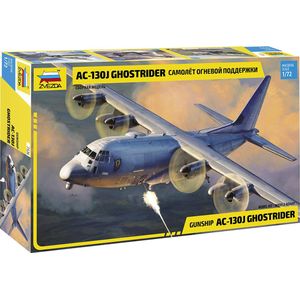 1:72 Zvezda 7326 Lockheed C-130 Hercules - Gunship AC-130J Ghostrider Plastic Modelbouwpakket