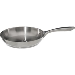 Secret de Gourmet - Koekenpan - Alle kookplaten/warmtebronnen geschikt - zilver - Dia 26 cm