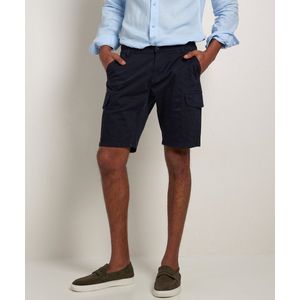 terStal Porto Nova - Regular Fit Heren / Volwassenen Korte Broek Bermuda - 32 - Donkerblauw